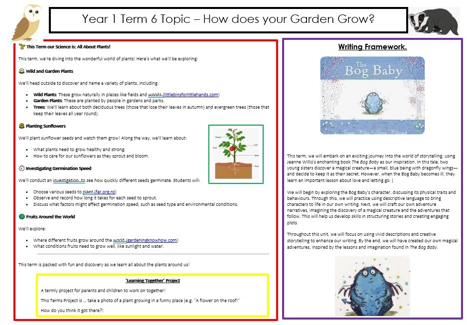 Year 1 Term6a